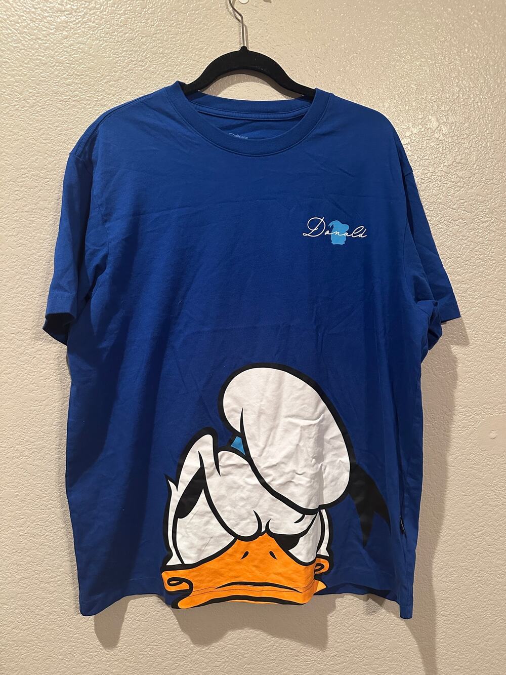 NWOT Disney Donald Duck 84rising Blue 90th Anniversary Sz XL